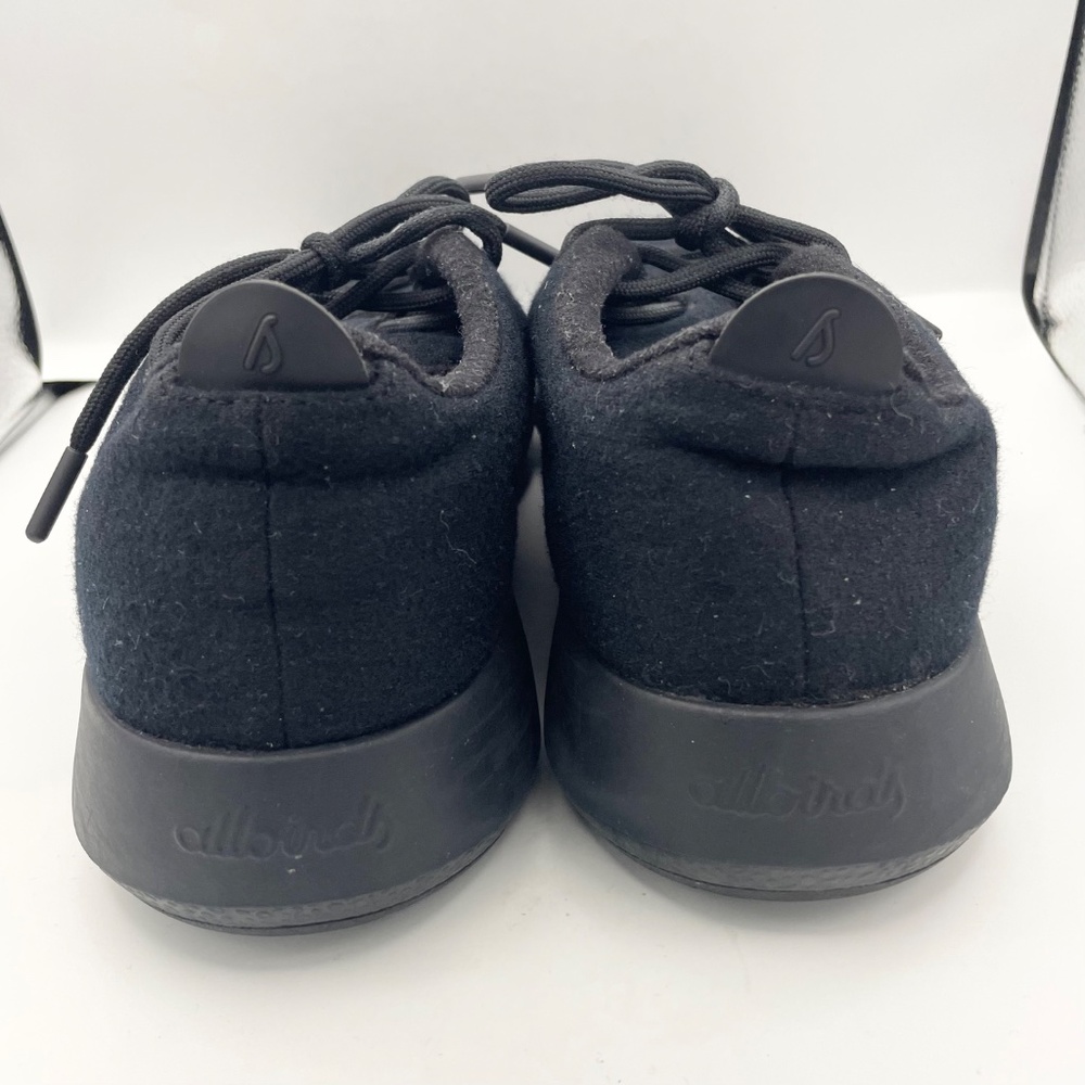Allbirds mens merino wool runner comfy classic black sneakers Size 11 - Picture 7 of 14